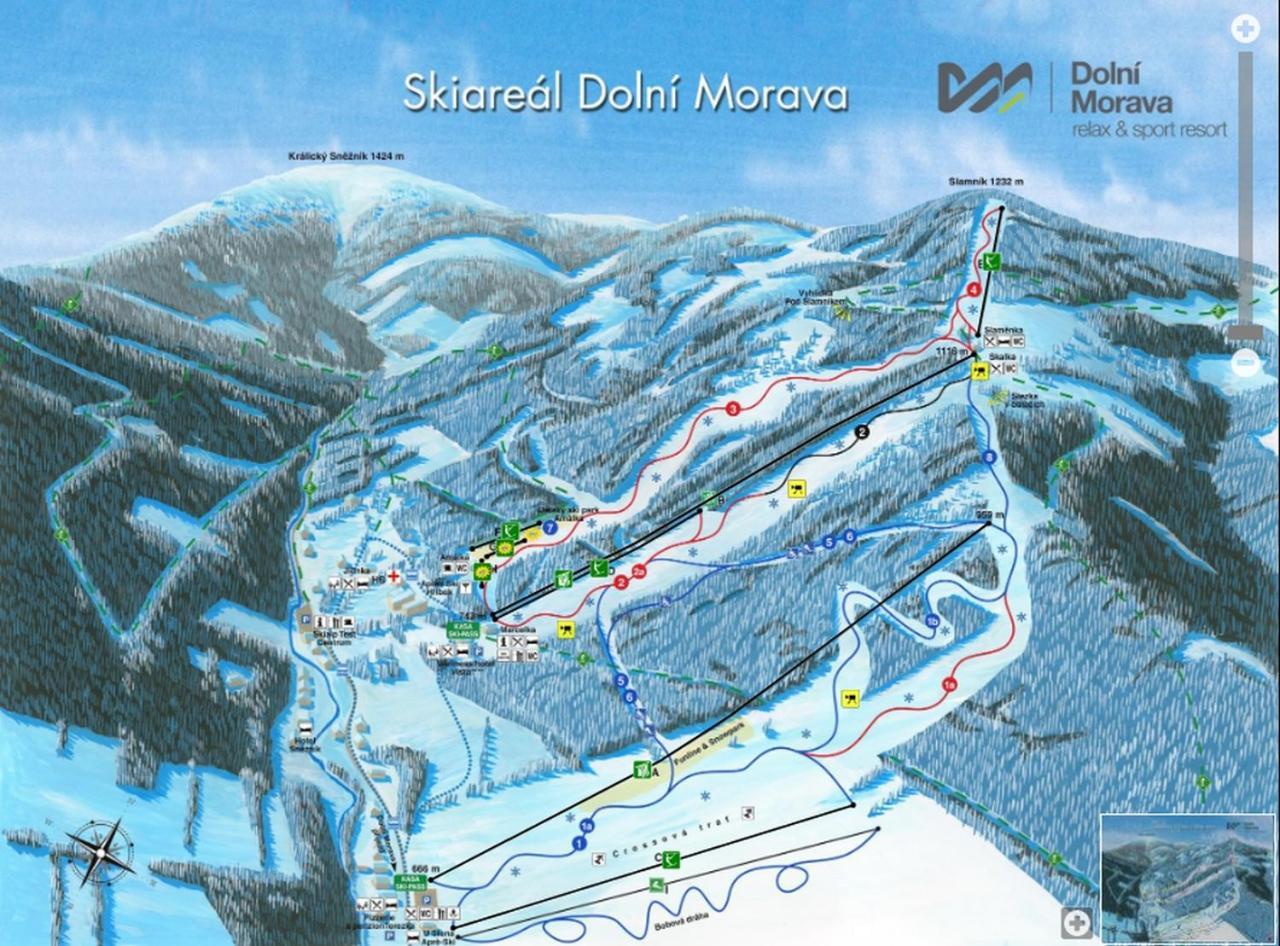 Modry Apartman Dolní Morava Εξωτερικό φωτογραφία